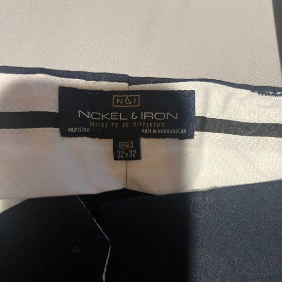 NWT Nickel and Iron mens dress pants 32x32 - Picture 6 of 9